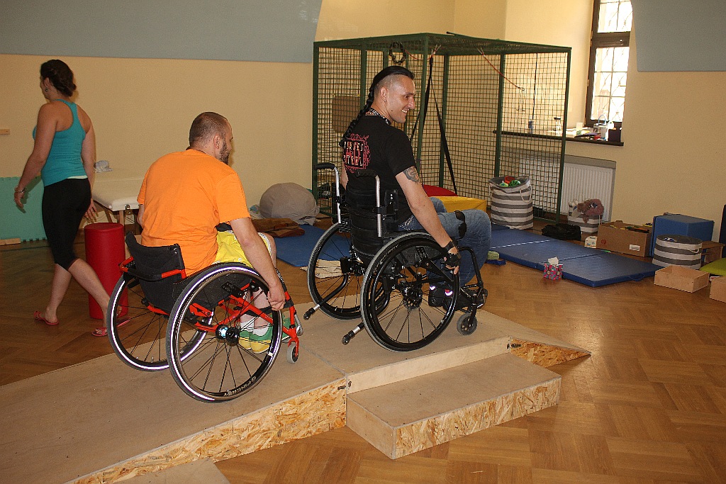 Tomek Kowal Kowalski gościem turnusu rehabilitacyjnego