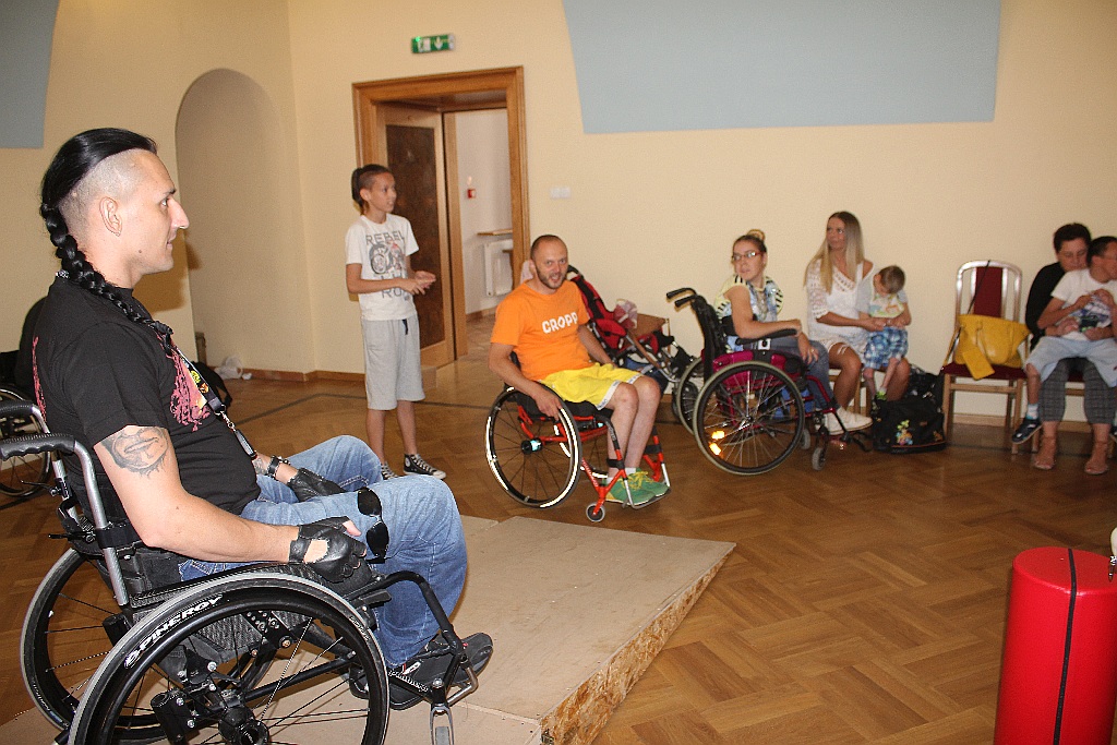 Tomek Kowal Kowalski gościem turnusu rehabilitacyjnego