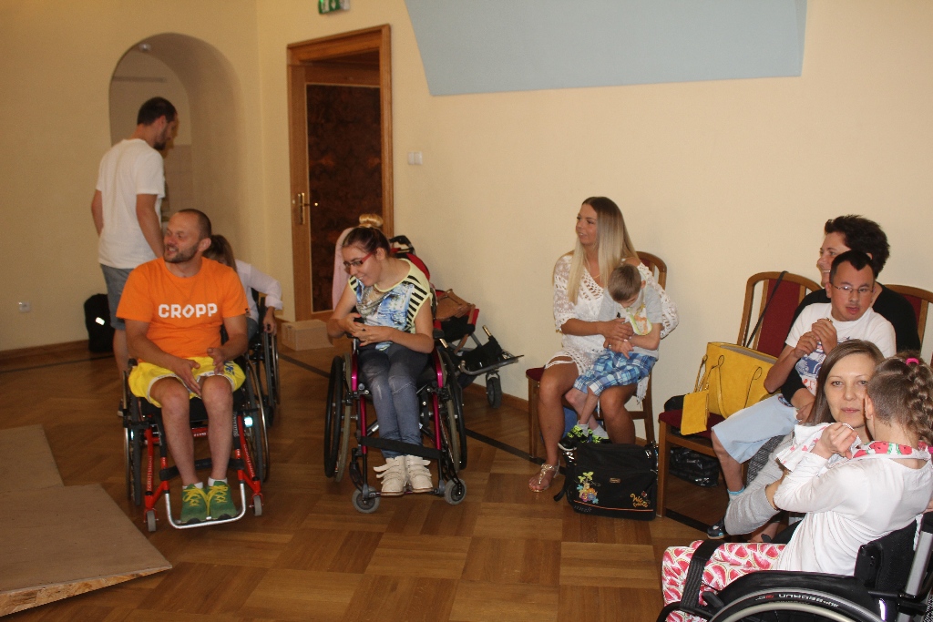 Tomek Kowal Kowalski gościem turnusu rehabilitacyjnego