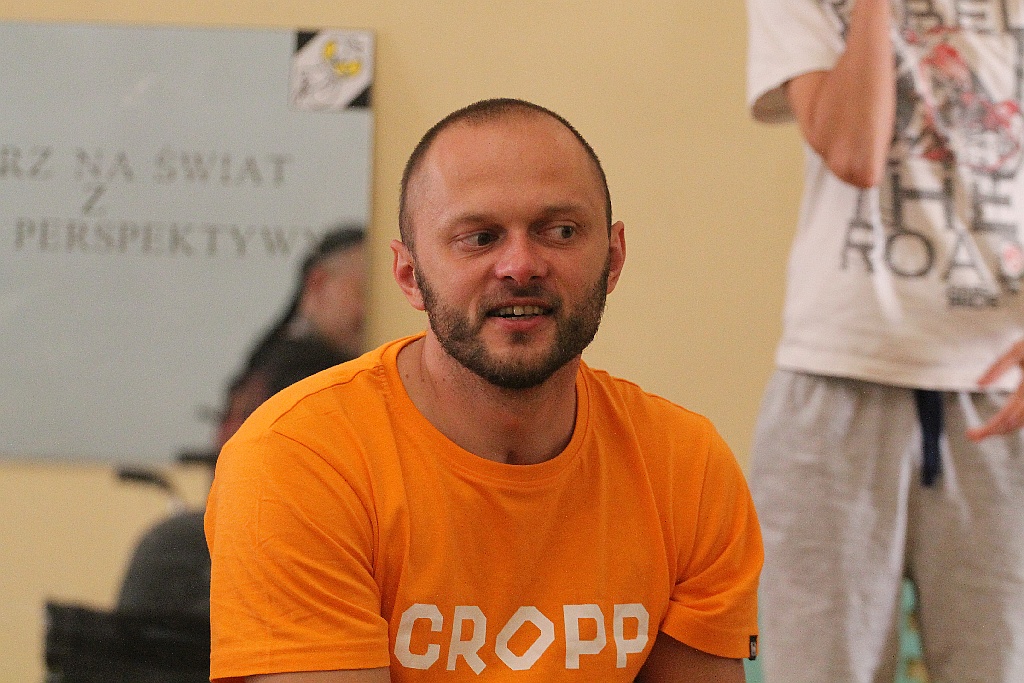 Tomek Kowal Kowalski gościem turnusu rehabilitacyjnego