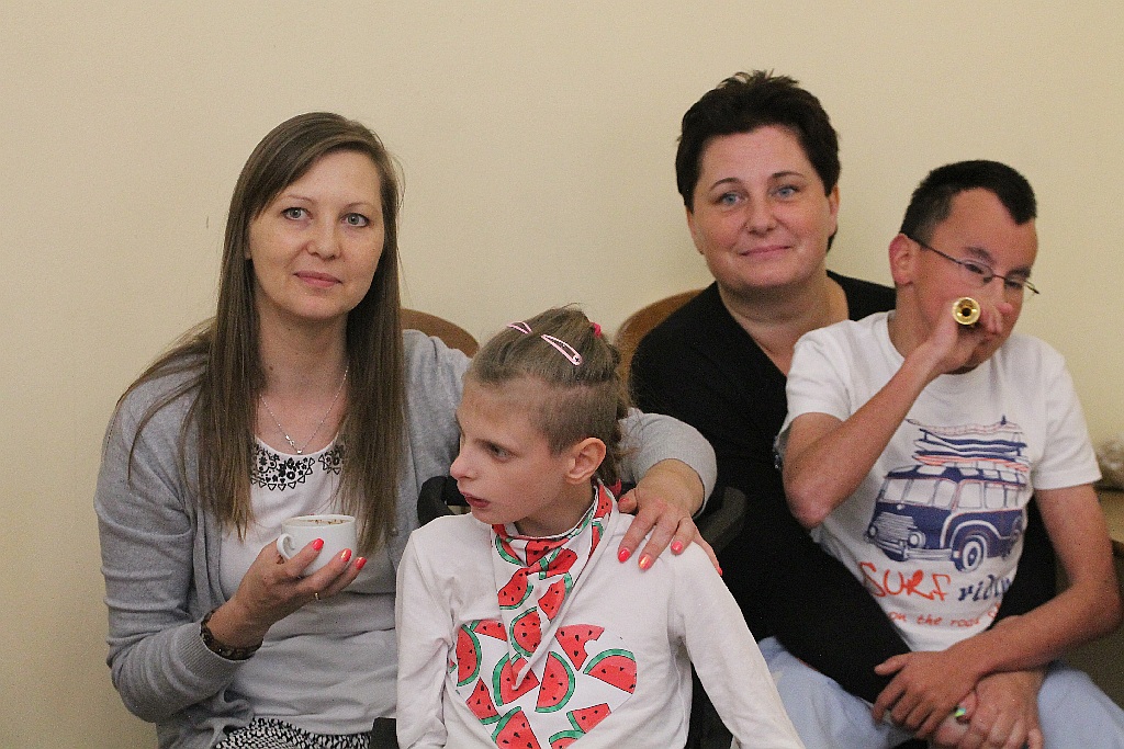 Tomek Kowal Kowalski gościem turnusu rehabilitacyjnego