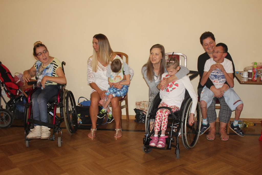 Tomek Kowal Kowalski gościem turnusu rehabilitacyjnego