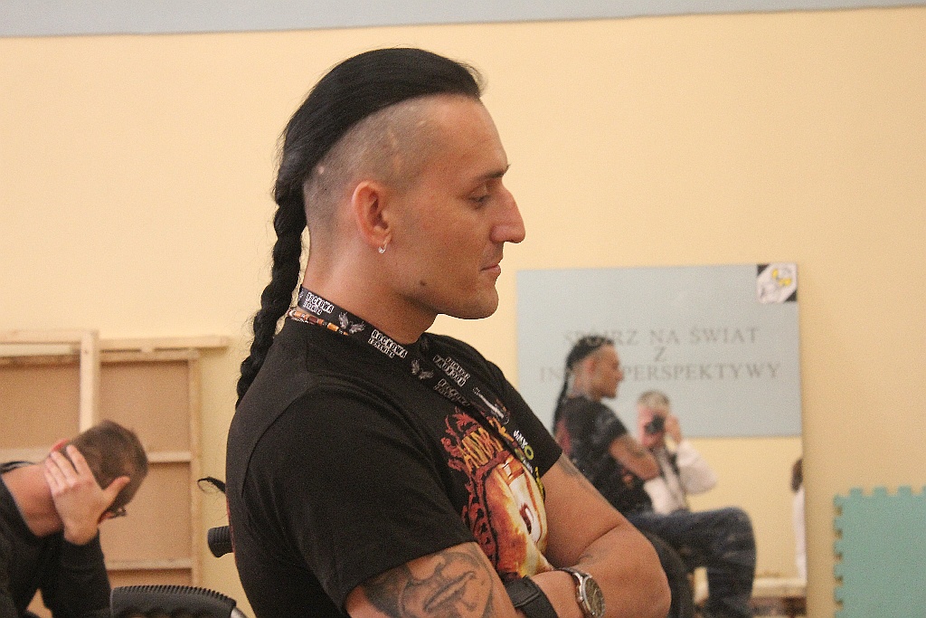 Tomek Kowal Kowalski gościem turnusu rehabilitacyjnego