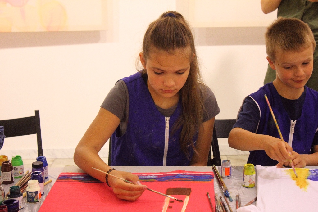 Kolejna wakacyjna twórcza sobota z legnicką Galerią Sztuki