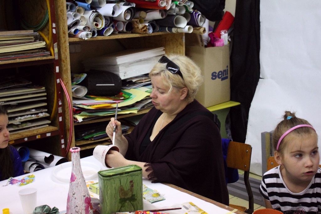 Wakacyjne warsztaty decoupage w Otwartej Pracowni Sztuki