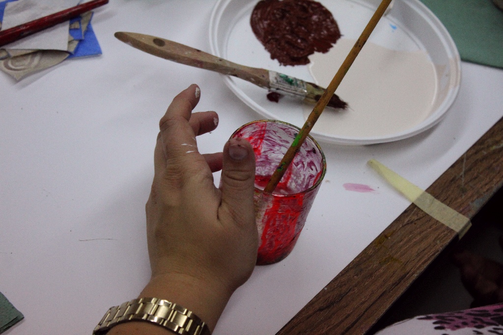 Wakacyjne warsztaty decoupage w Otwartej Pracowni Sztuki