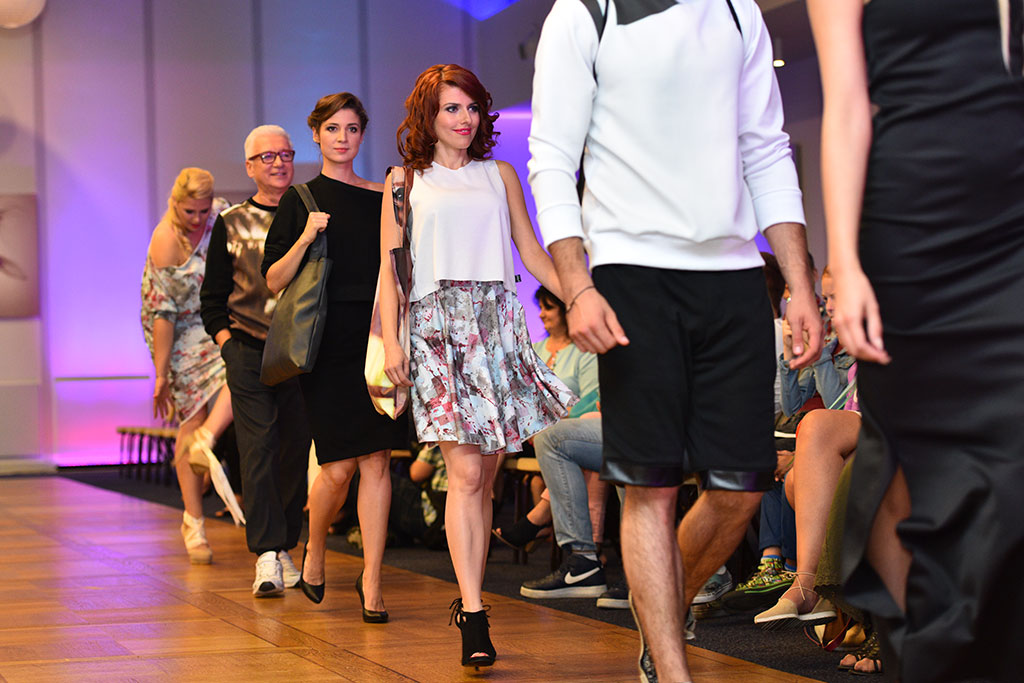 Gwiazdy seriali pokazały kreacje legnickich projektantów