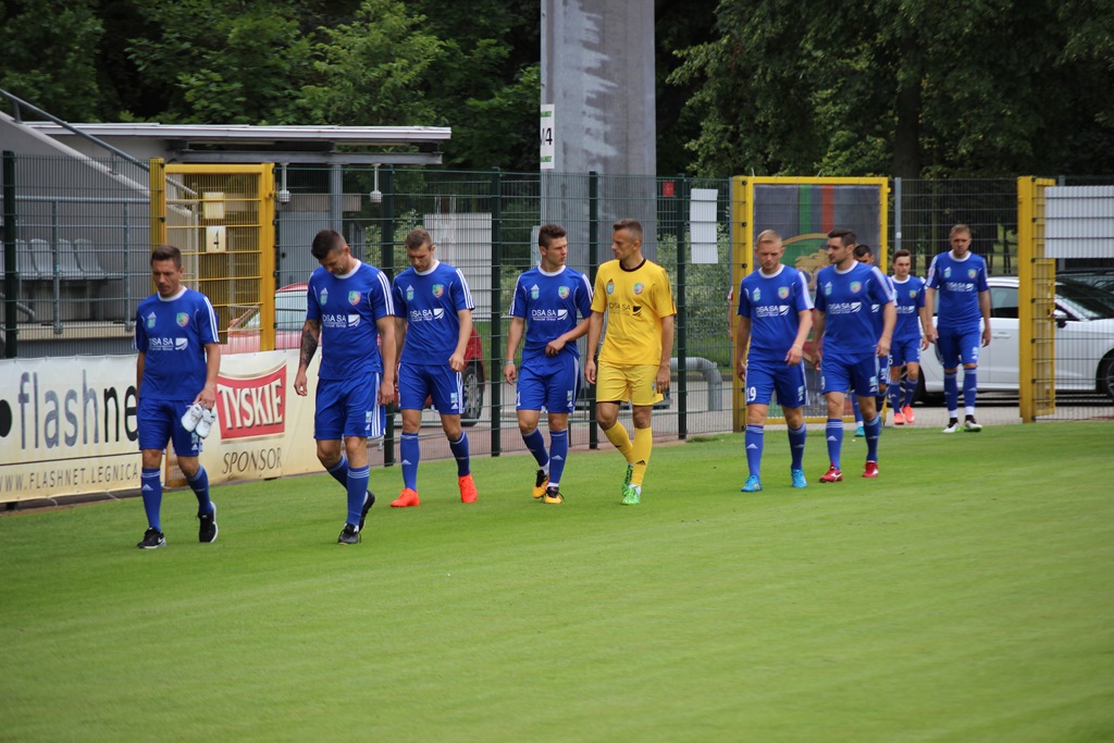 Sesja zdjęciowa piłkarzy pierwszoligowej Miedzi Legnica