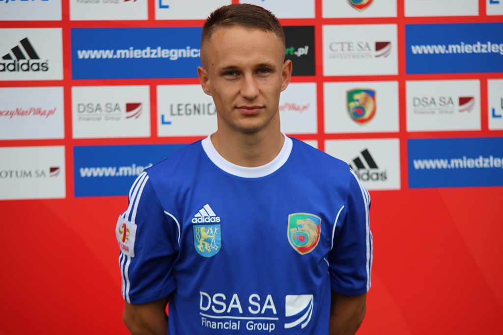 Sesja zdjęciowa piłkarzy pierwszoligowej Miedzi Legnica