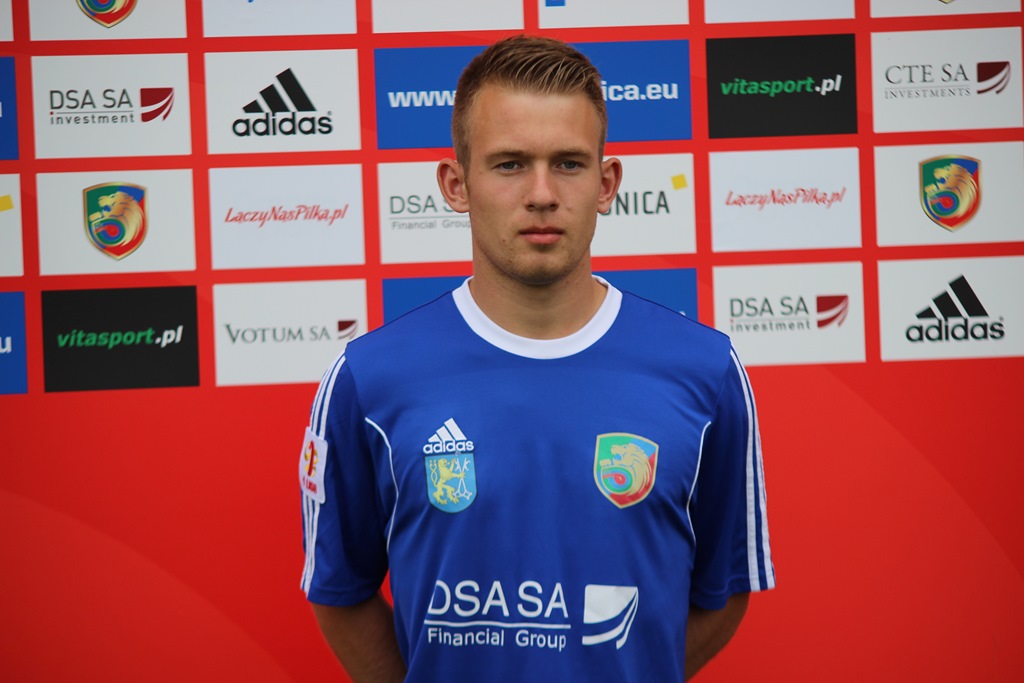 Sesja zdjęciowa piłkarzy pierwszoligowej Miedzi Legnica
