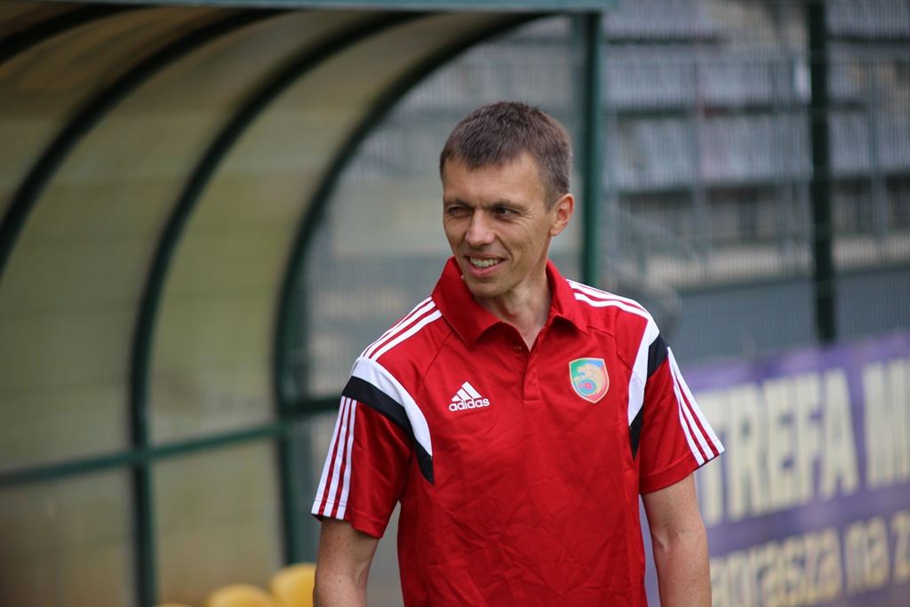 Sesja zdjęciowa piłkarzy pierwszoligowej Miedzi Legnica