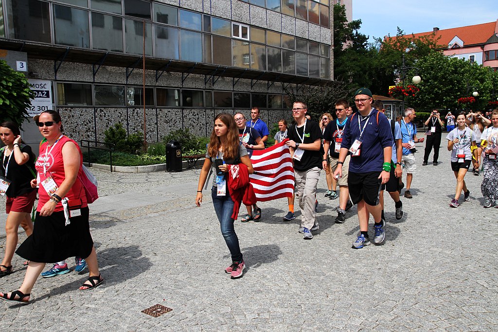 Uczestnicy Światowych Dni Młodzieży opanowali miasto