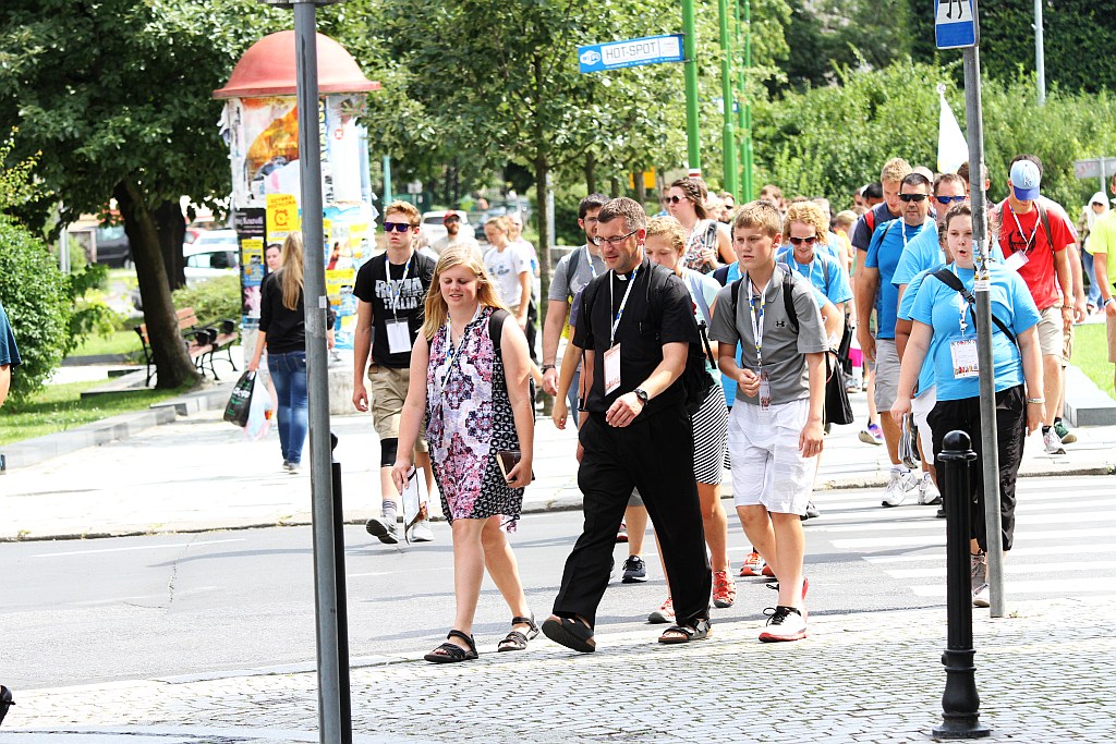 Uczestnicy Światowych Dni Młodzieży opanowali miasto
