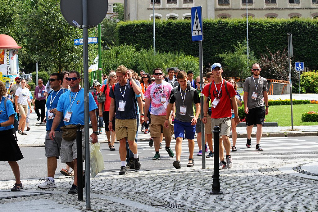 Uczestnicy Światowych Dni Młodzieży opanowali miasto