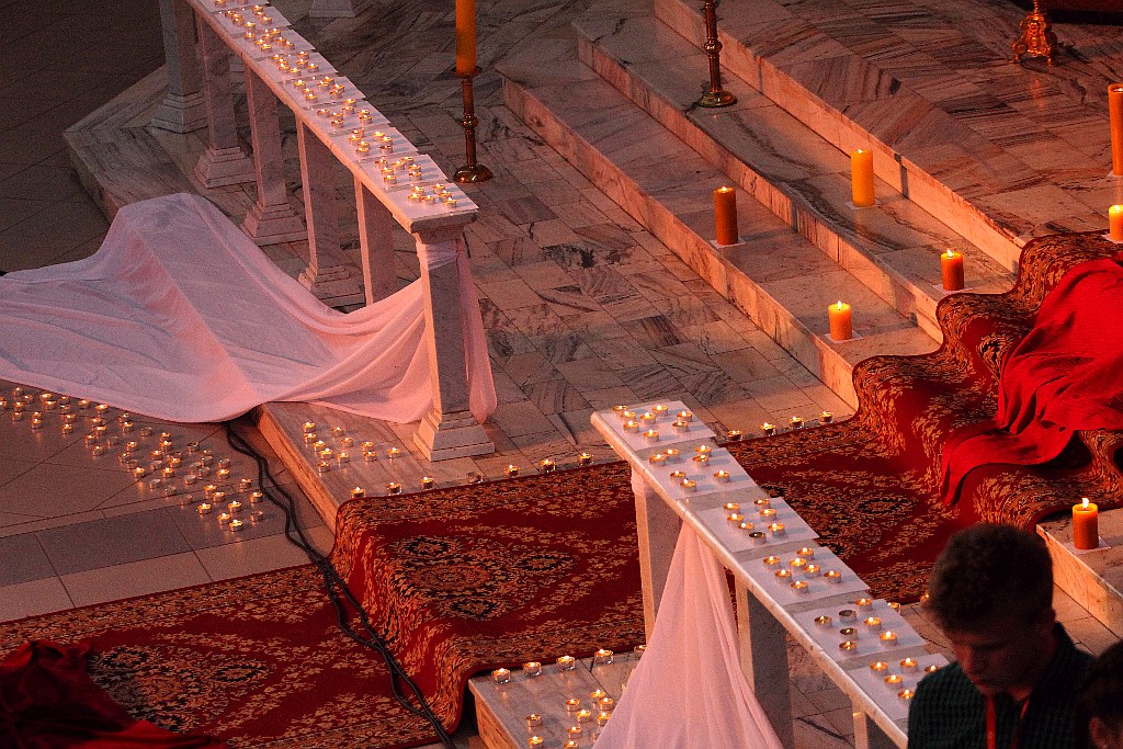 Ponad tysiąc osób modliło się podczas nabożeństwa Taize