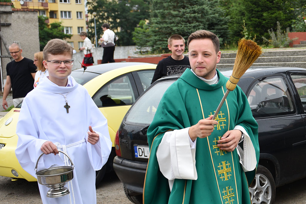 Święcenie samochodów w przeddzień Świętego Krzysztofa