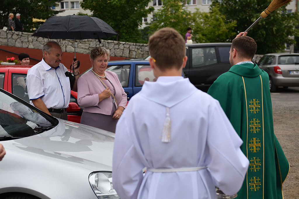 Święcenie samochodów w przeddzień Świętego Krzysztofa