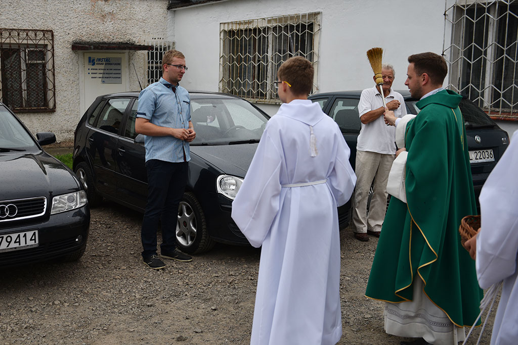 Święcenie samochodów w przeddzień Świętego Krzysztofa