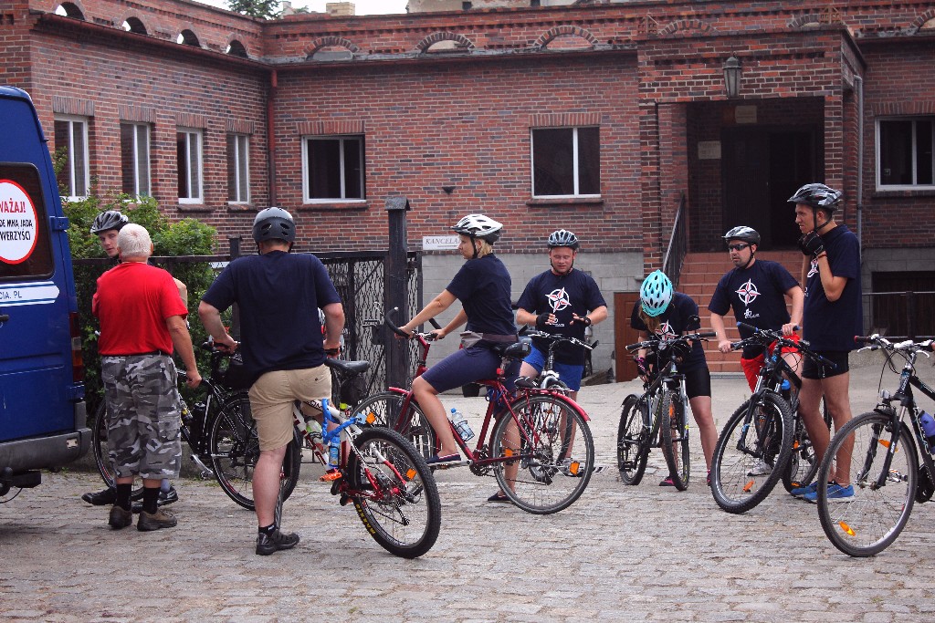 Pojechali do Krakowa na rowerach. Przed nimi 380 kilometrów!