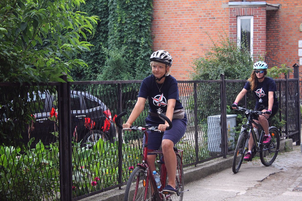 Pojechali do Krakowa na rowerach. Przed nimi 380 kilometrów!
