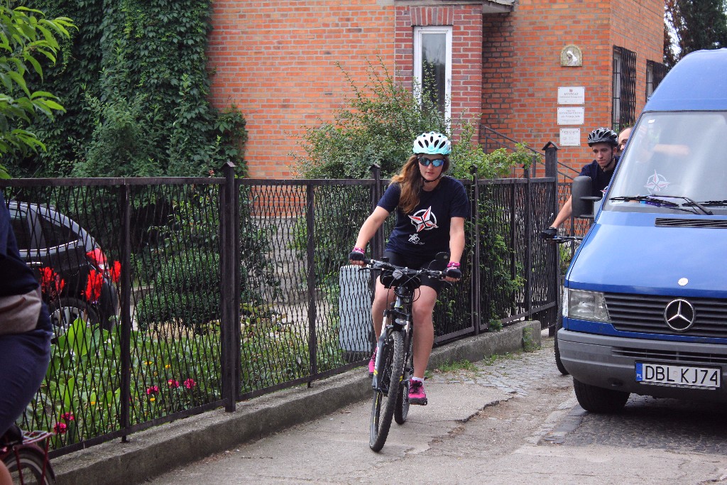 Pojechali do Krakowa na rowerach. Przed nimi 380 kilometrów!