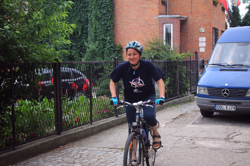 Pojechali do Krakowa na rowerach. Przed nimi 380 kilometrów!