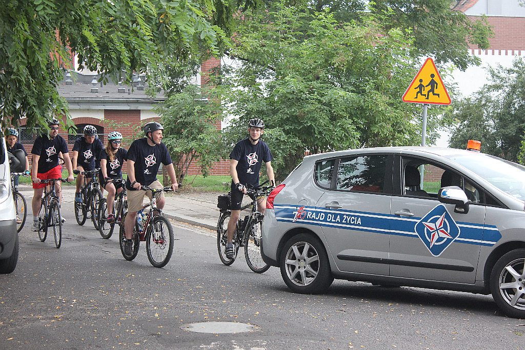 Pojechali do Krakowa na rowerach. Przed nimi 380 kilometrów!