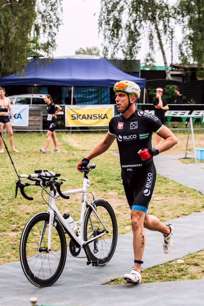 Legniccy twardziele walczyli na trasie triathlonu w Sławie