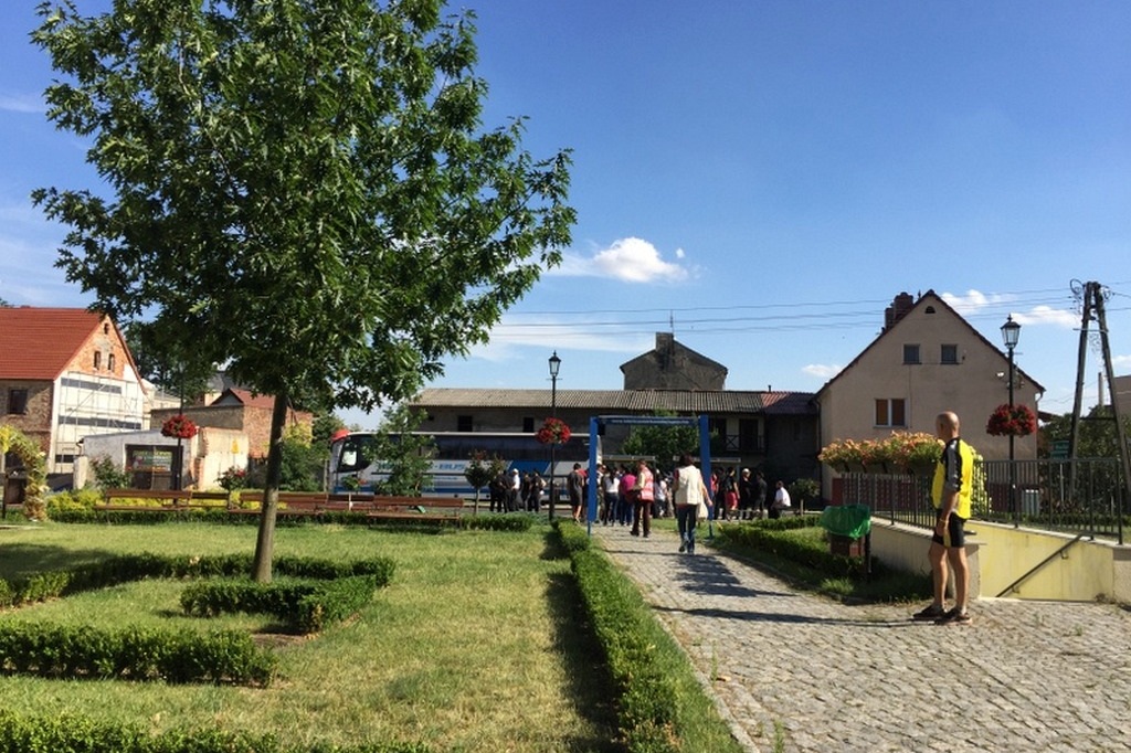 Peruwiańscy pielgrzymi odwiedzili Legnickie Pole w drodze na ŚDM