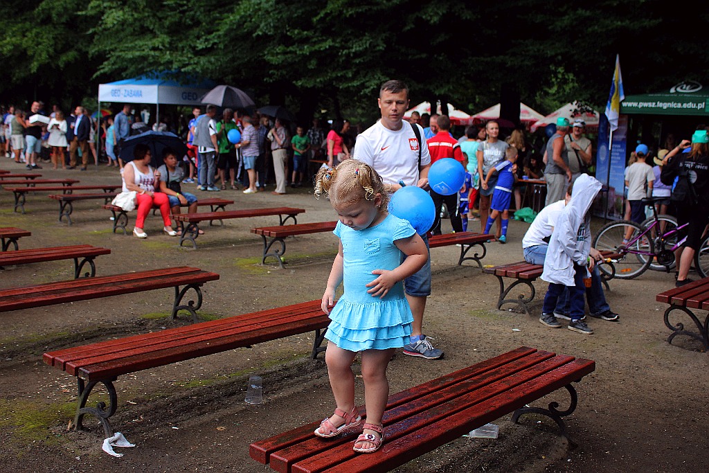Zbierali pieniądze dla Konrada podczas festynu Miedzi