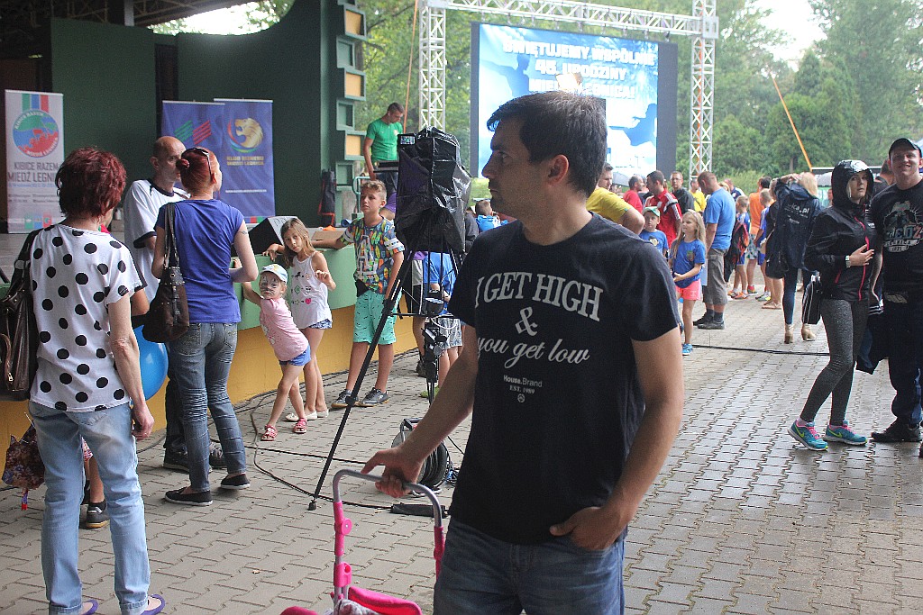Zbierali pieniądze dla Konrada podczas festynu Miedzi