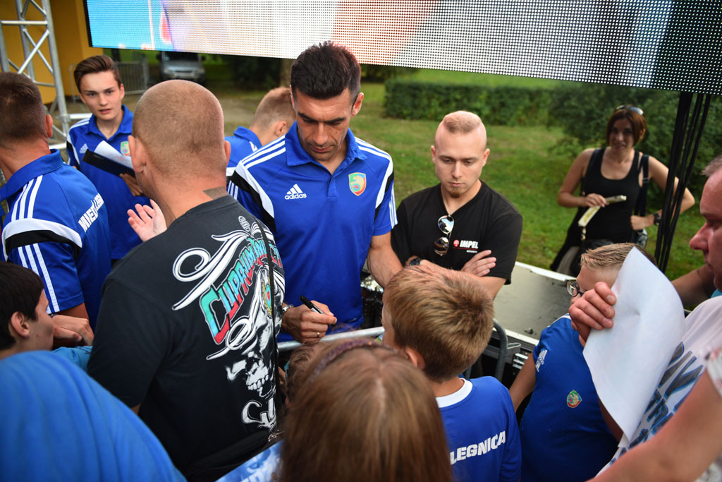 Miedź Legnica świętowała z kibicami swoje 45. urodziny