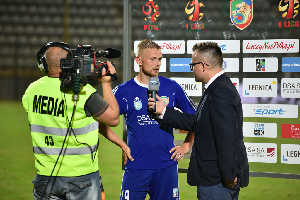 Miedź Legnica zwyciężyła w pierwszym meczu jesiennej kolejki