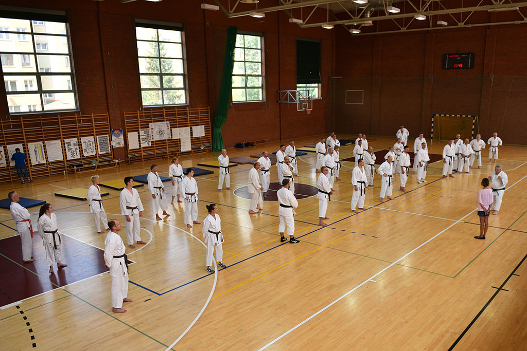 W Legnicy odbył się letni staż karate z Giuseppe Beghetto