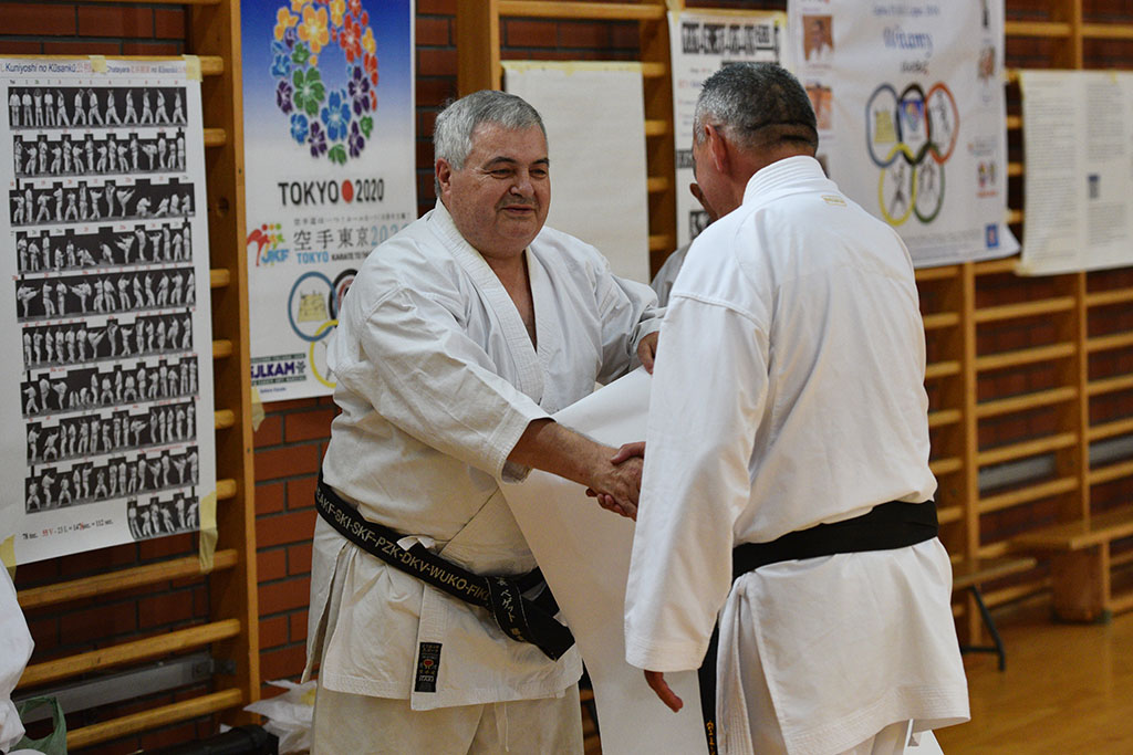 W Legnicy odbył się letni staż karate z Giuseppe Beghetto