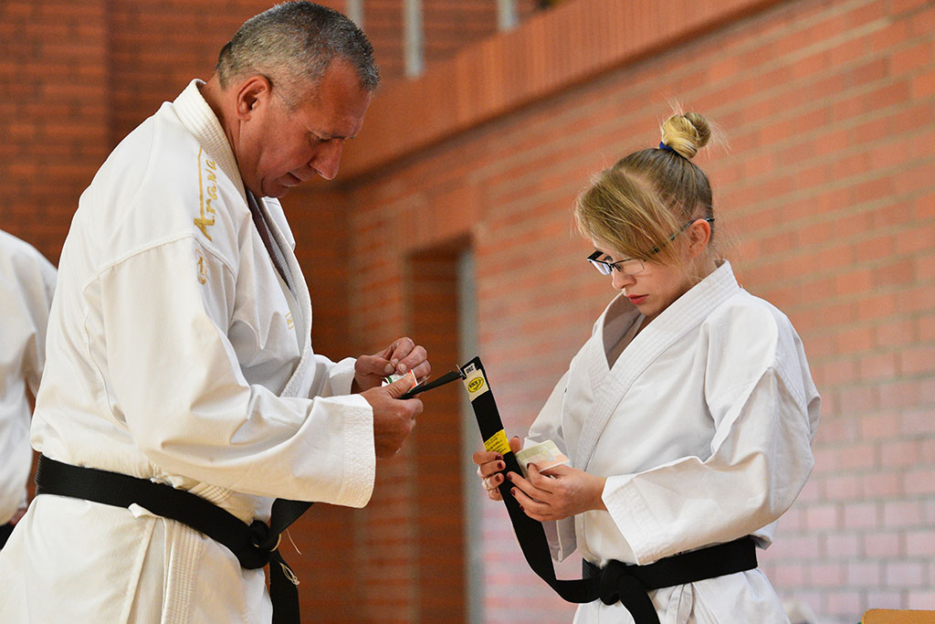 W Legnicy odbył się letni staż karate z Giuseppe Beghetto