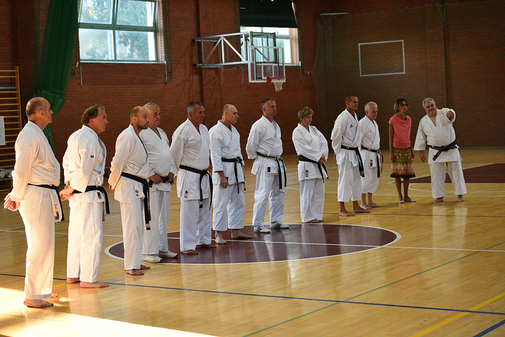 W Legnicy odbył się letni staż karate z Giuseppe Beghetto
