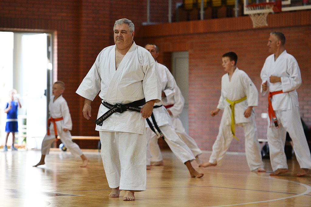 W Legnicy odbył się letni staż karate z Giuseppe Beghetto