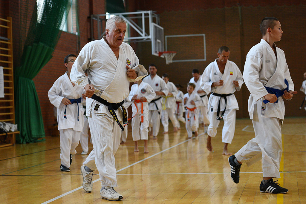 W Legnicy odbył się letni staż karate z Giuseppe Beghetto
