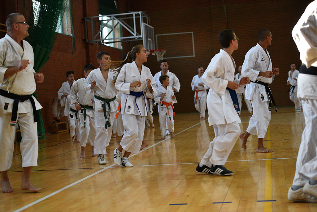 W Legnicy odbył się letni staż karate z Giuseppe Beghetto