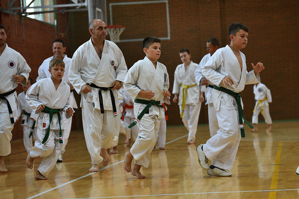 W Legnicy odbył się letni staż karate z Giuseppe Beghetto