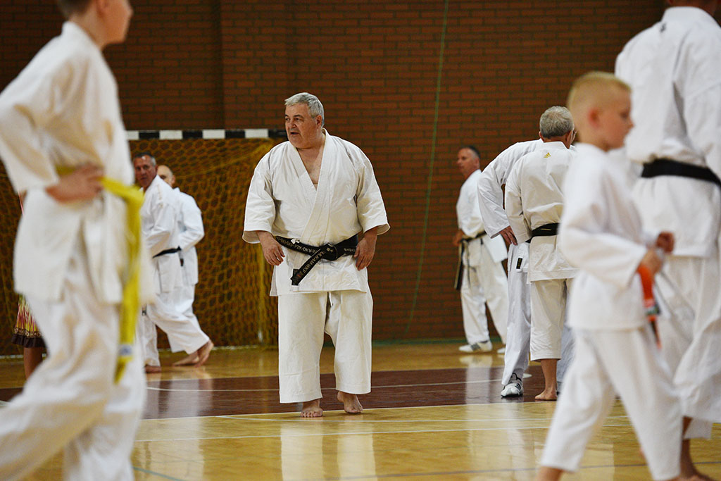 W Legnicy odbył się letni staż karate z Giuseppe Beghetto