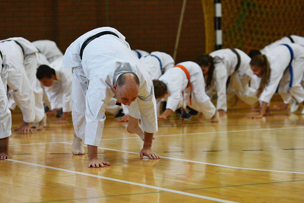 W Legnicy odbył się letni staż karate z Giuseppe Beghetto