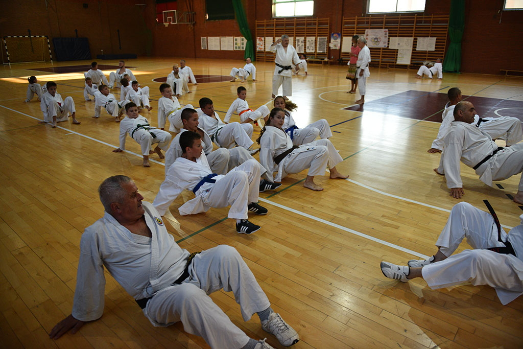 W Legnicy odbył się letni staż karate z Giuseppe Beghetto