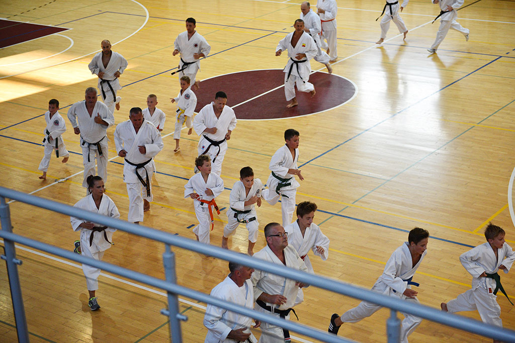 W Legnicy odbył się letni staż karate z Giuseppe Beghetto