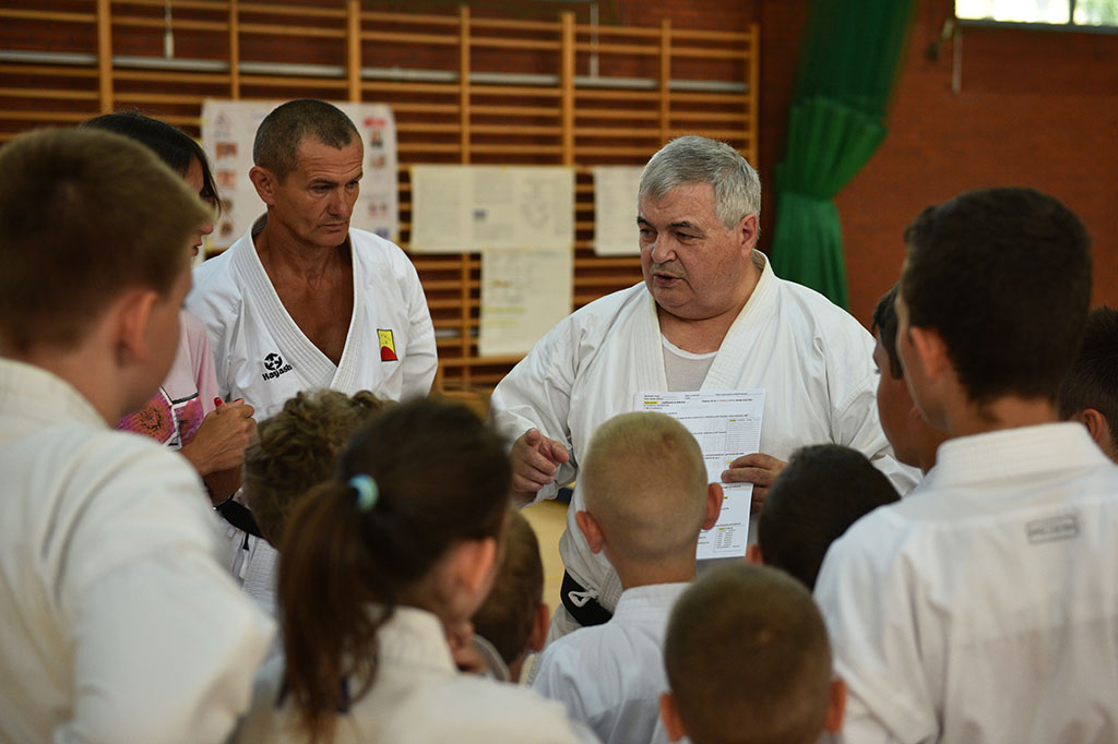 W Legnicy odbył się letni staż karate z Giuseppe Beghetto