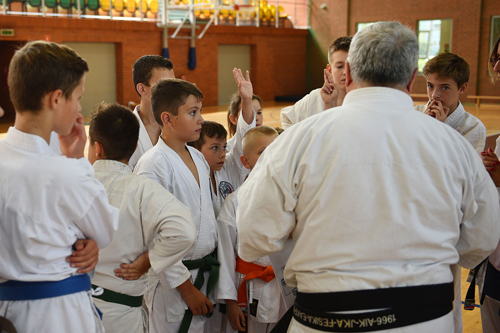 W Legnicy odbył się letni staż karate z Giuseppe Beghetto