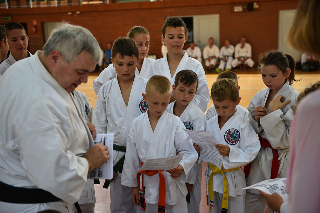 W Legnicy odbył się letni staż karate z Giuseppe Beghetto