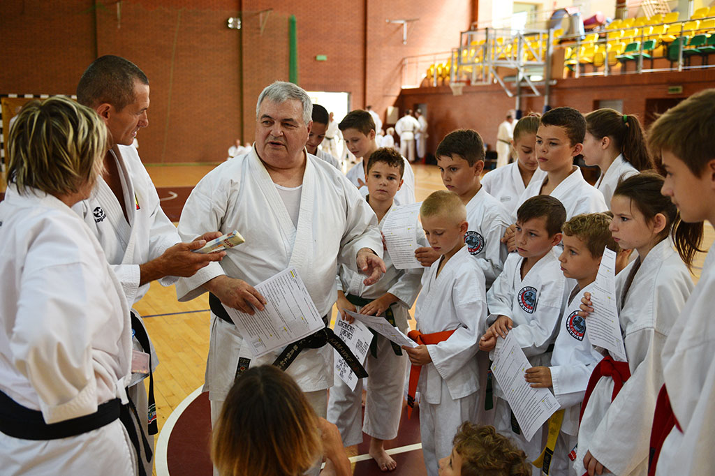 W Legnicy odbył się letni staż karate z Giuseppe Beghetto