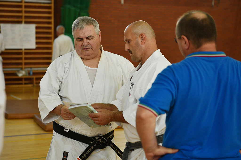 W Legnicy odbył się letni staż karate z Giuseppe Beghetto